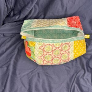 Quilted Zipper Pouch