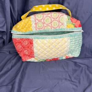 Quilted Cosmetic Bag