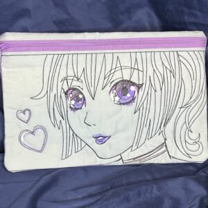 Large Anime Zipper Case