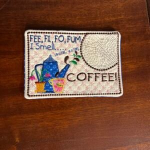 Fee Fi Mug Rug
